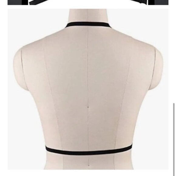 Set of 3 Elastic Strap Chest Straps Bondage One-Size - Picture 7 of 7